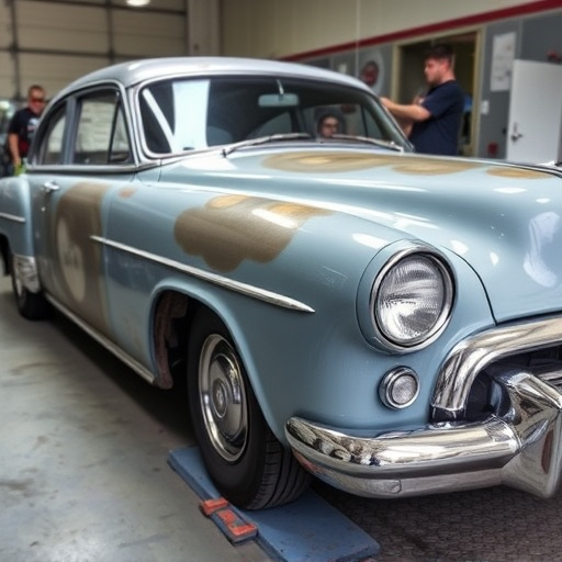 vehicle restoration process