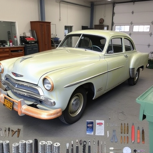vehicle restoration process
