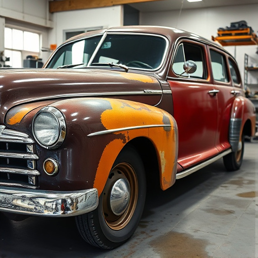 vehicle restoration process