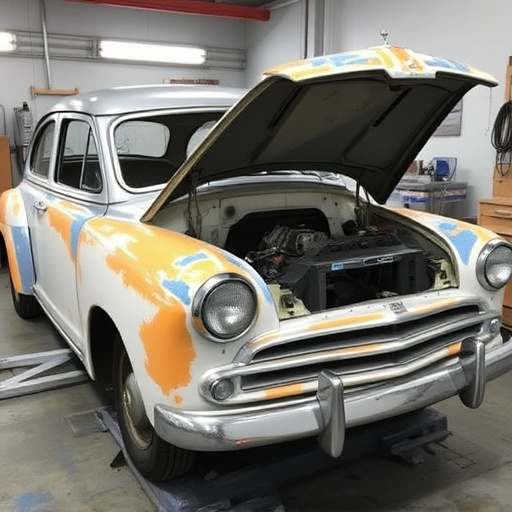 vehicle restoration process