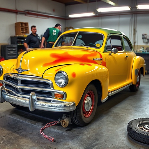 vehicle restoration process