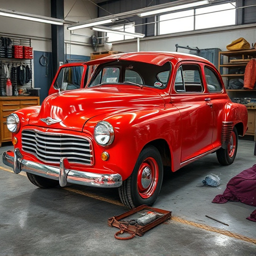 vehicle restoration process