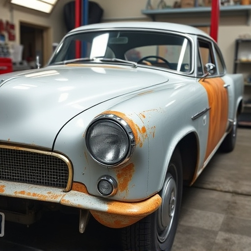 vehicle restoration process