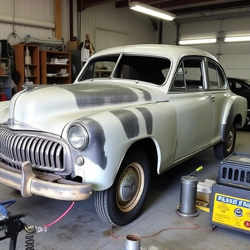 vehicle restoration process