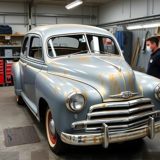 vehicle restoration process