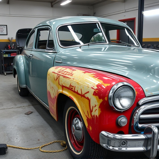 vehicle restoration process