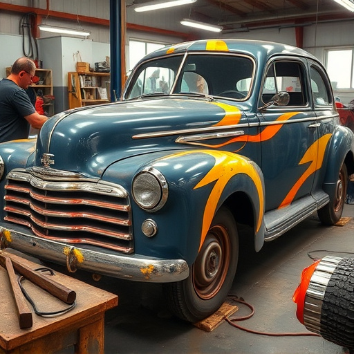 vehicle restoration process