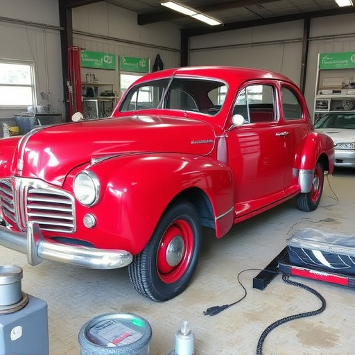 vehicle restoration process