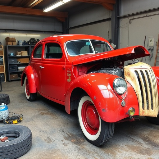 vehicle restoration process