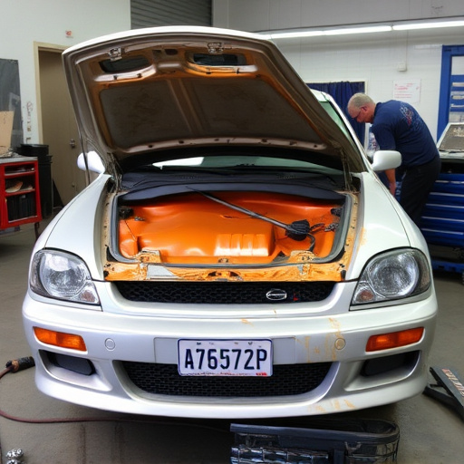 vehicle restoration process