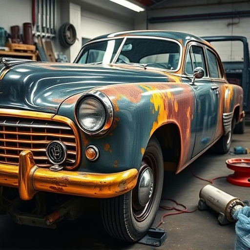 vehicle restoration process