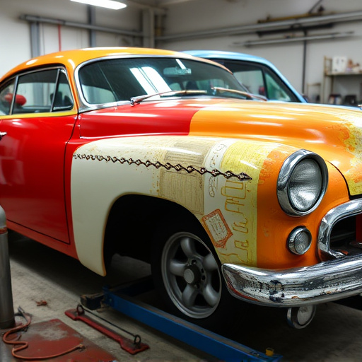 vehicle restoration process