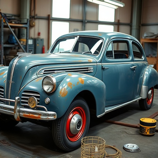 vehicle restoration process