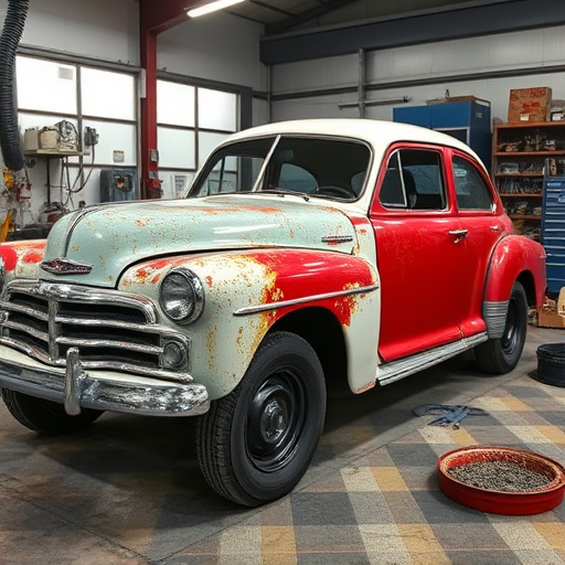 vehicle restoration process