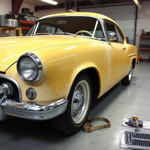 vehicle restoration process