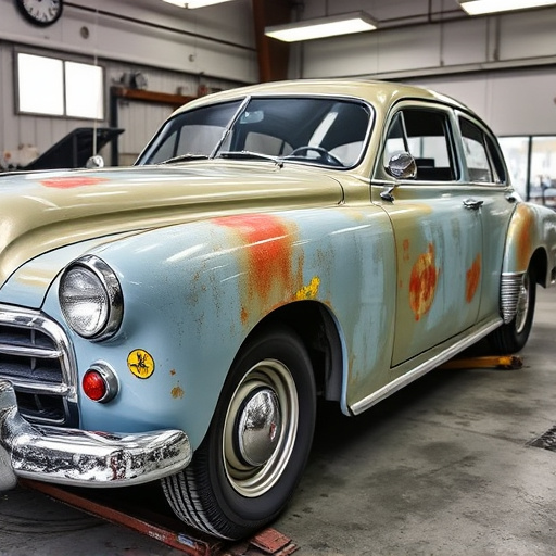 vehicle restoration process