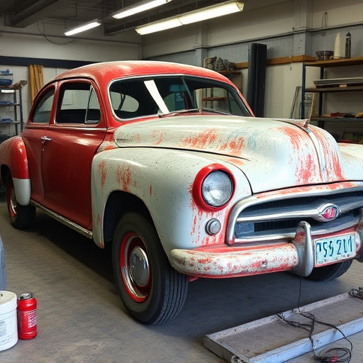 vehicle restoration process