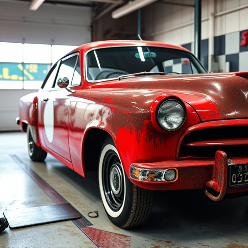 vehicle restoration process