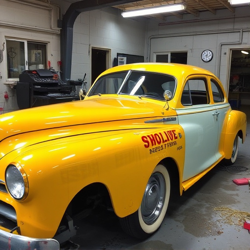 vehicle restoration process