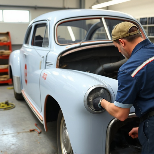 vehicle restoration process