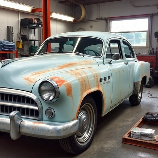 vehicle restoration process