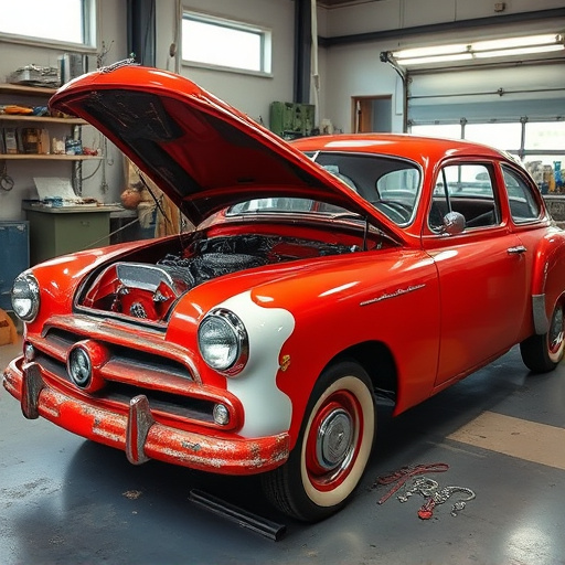 vehicle restoration process