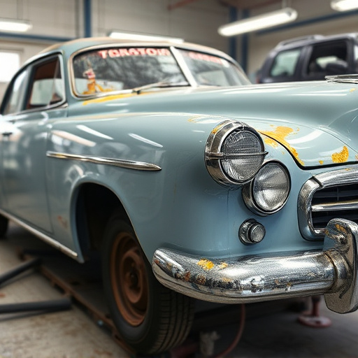 vehicle restoration process