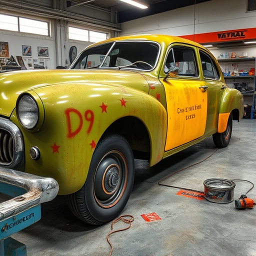 vehicle restoration process