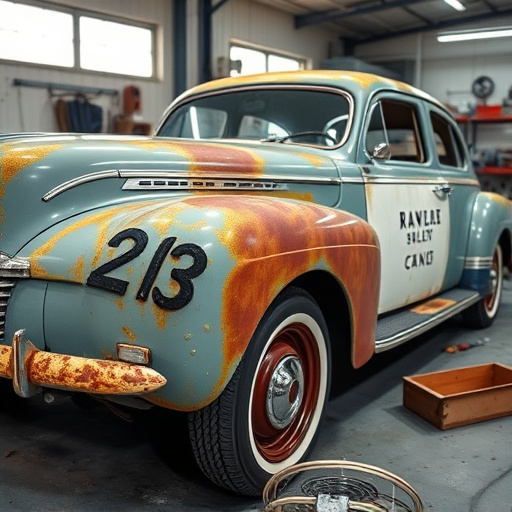 vehicle restoration process