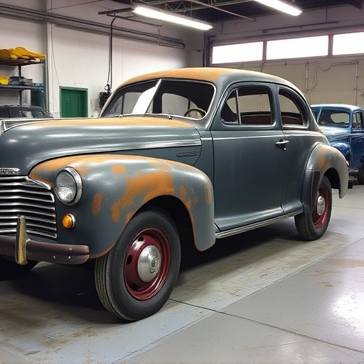 vehicle restoration process