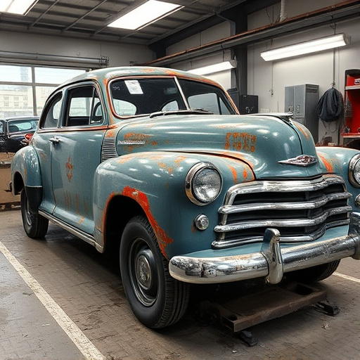 vehicle restoration process