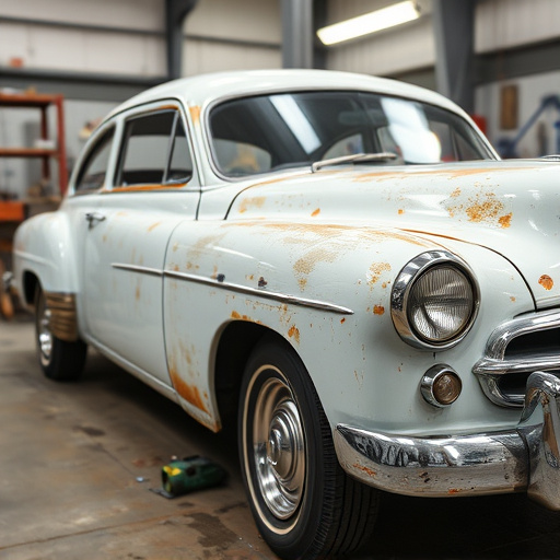 vehicle restoration process