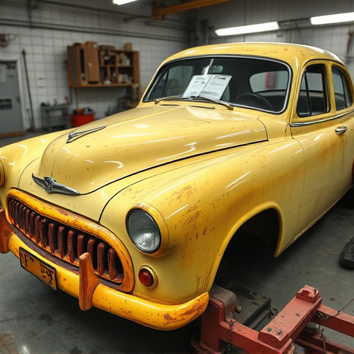 vehicle restoration process