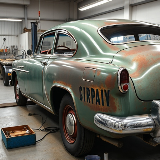 vehicle restoration process