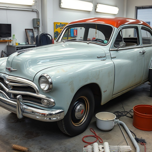 vehicle restoration process