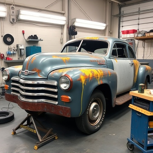 vehicle restoration process