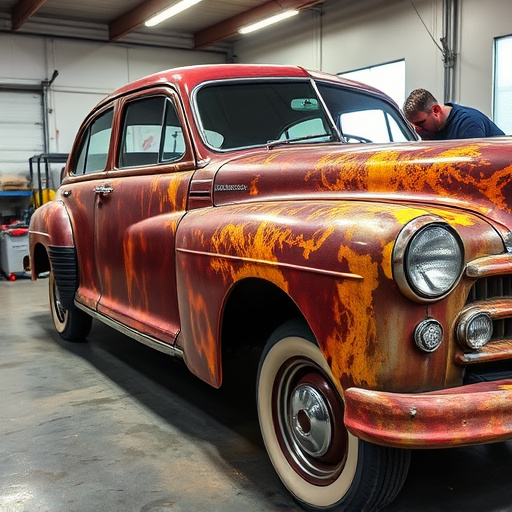 vehicle restoration process