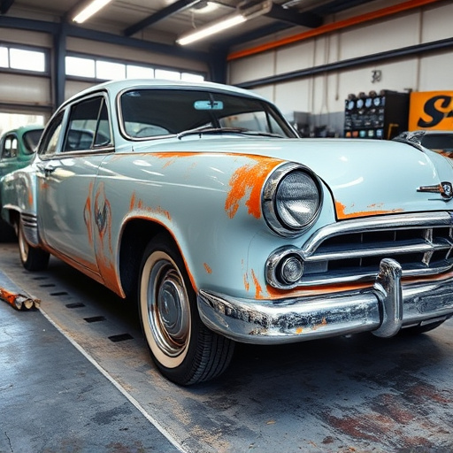 vehicle restoration process