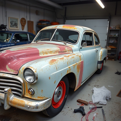 vehicle restoration process