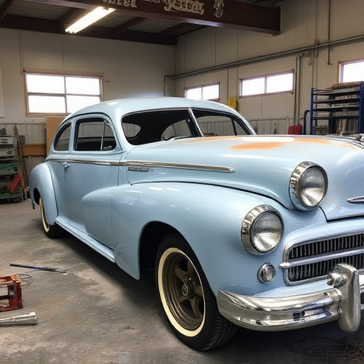 vehicle restoration process