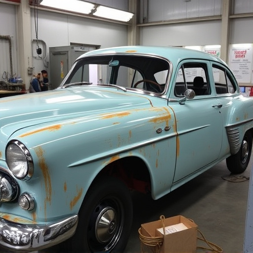 vehicle restoration process