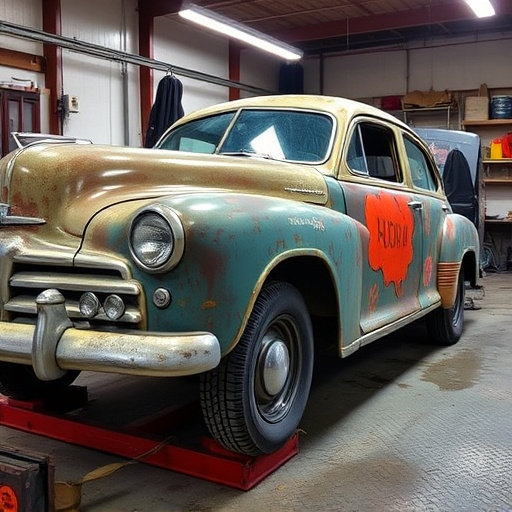 vehicle restoration process