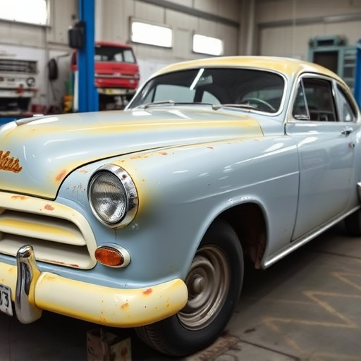 vehicle restoration process