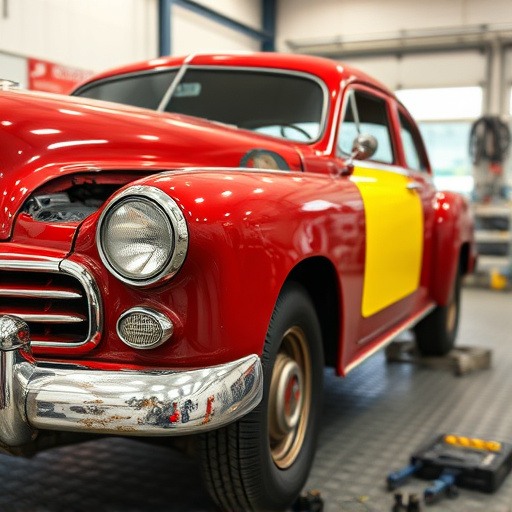 vehicle restoration process