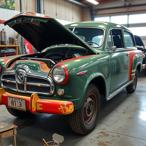 vehicle restoration process