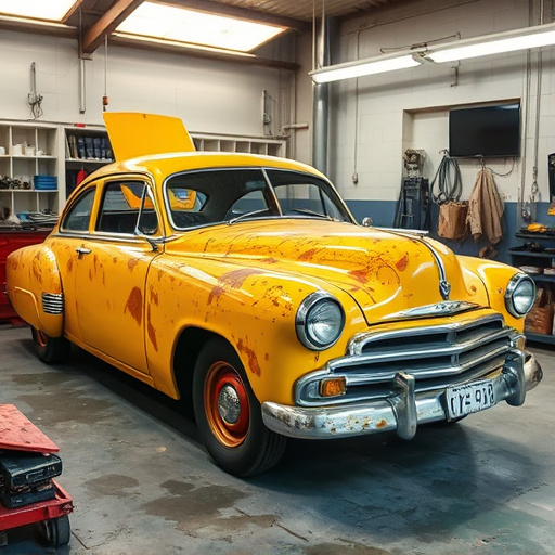 vehicle restoration process