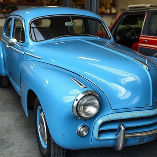 vehicle restoration process