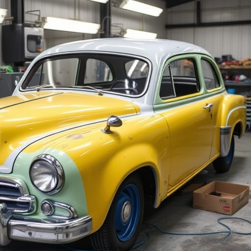 vehicle restoration process