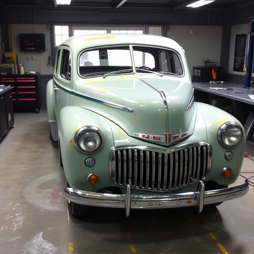 vehicle restoration process