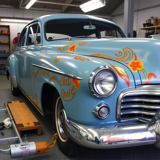 vehicle restoration process